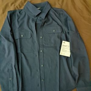 Women's long sleeve woven shirt